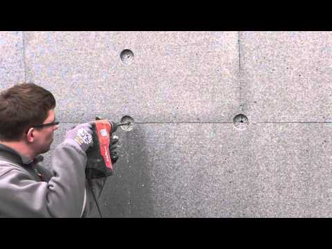 Verarbeitung von WDVS-Dämmstoffdübeln