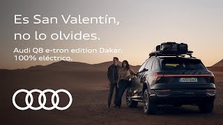 Es San Valentín, no lo olvides | Audi Q8 e-tron Trailer