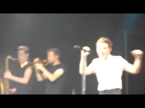 Nathan Sykes performing Kiss Me Quick - Sheffield 17/7/15