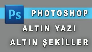 Photoshop'ta AltınYazı Yazma Photoshop Styles