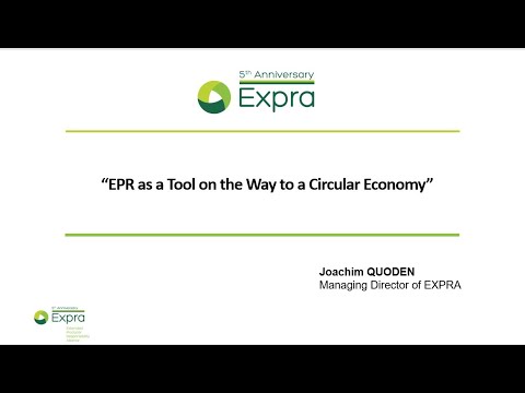 EPR as a Tool on the Way to a Circular Economy - EXPRA @ Dynamic Cycle Institute