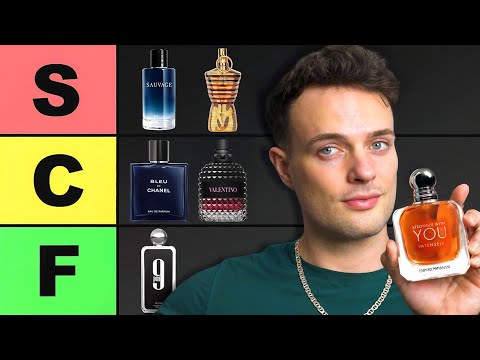 BRUTALLY Ranking the 25 MOST Popular Men's Colognes on a Tier List!
