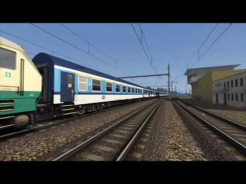 TS x64 - Sp 1523 Vrchlice Praha hl.n. - Kolín (ČD 150.209) [GVD 2021/22]