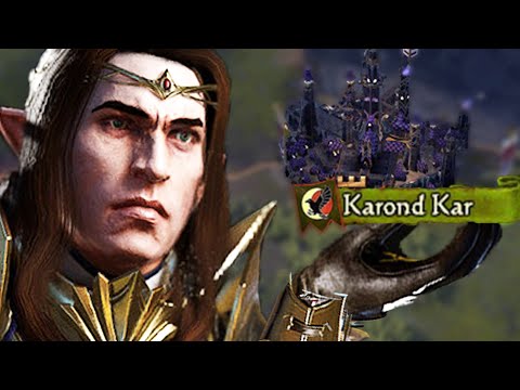 Alith Anar Moved Starting Position From Karond Kar to Fix the Event in Immortal Empires, BUT