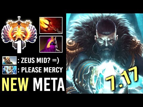 JACK SPARROW META 7.17 Kunkka Dagon 5 Build vs Zeus Mid by Top-1 InYourDream Pro Player WTF Dota 2