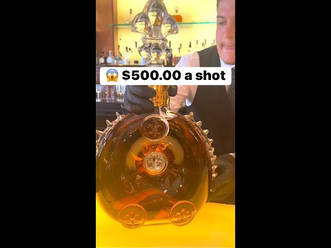 😱 $500.00 a SHOT! Louis XIII was it worth it?  #shorts