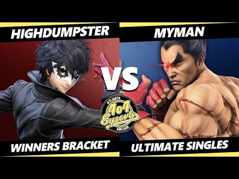 4o4 Smash Night 67 - Highdumpster (Joker) Vs. Myman (Kazuya) SSBU Ultimate Tournament