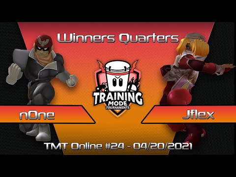 Training Mode Tournaments #24 n0ne (falcon) vs. Jflex (Sheik) - Winners Quarters SSBM