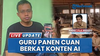 Guru di Jombang Raup Cuan Jutaan Rupiah Berkat Konten AI, Angkat Cerita Sejarah Kerajaan