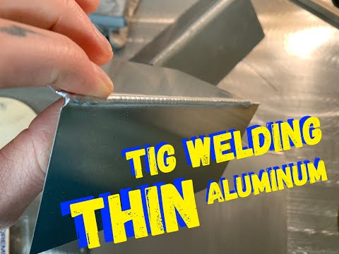 TIG WELDING THIN ALUMINUM! *HOW TO MAKE TIG WELDING FILLER ROD - HOW TO TIG WELD ALUMINUM!