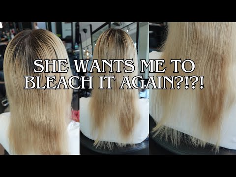 Hair Rescue Mission: Another Stylist FRIED Her Hair And She Still Wants To Be Blonde!