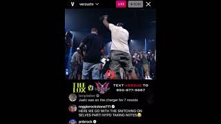 Watch how #jadakiss puts #juelz in his place during the #verzuz battle 😂 #thelox #dipset