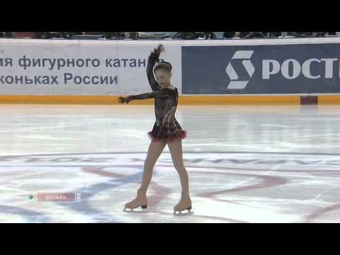 Julia Lipnitskaya 2011 Russian Nationals  FS