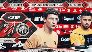 COLETIVA PÓS-JOGO | JOÃO CORREIA E MYCAEL | ATHLETICO 2X0 OPERÁRIO | CAMPEONATO PARANAENSE 2026