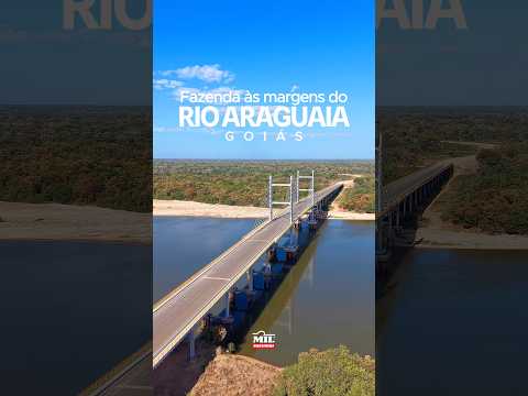 Fazenda à venda as margens do Rio Araguaia – Goiás (1.064 Hectares) #fazendaavenda #agro