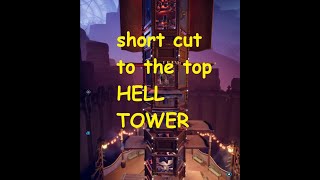 Hell tower short cut, easy way to the top - It Takes Two