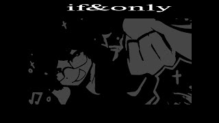 Cover art for if&only