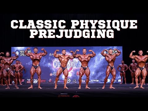 Mr Olympia 2022 Classic Physique Prejudging first call out