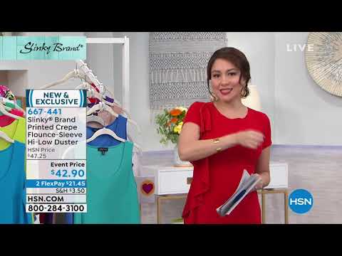 HSN | Slinky Brand Fashions 04.16.2019 - 05 AM