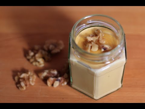 Flan de turrón casero sin horno