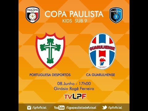 SEMIFINAL COPA PAULISTA KIDS -  PORTUGUESA  x GUARULHENSE - SUB 09