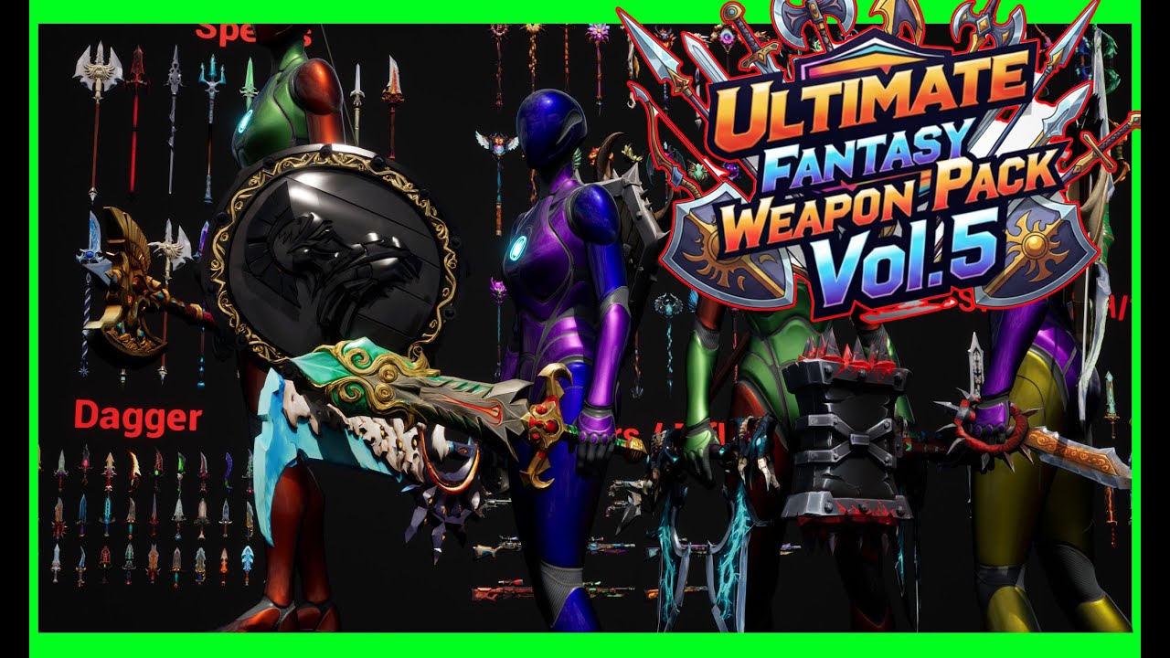 Ultimate Fantasy Weapon Pack Vol.5