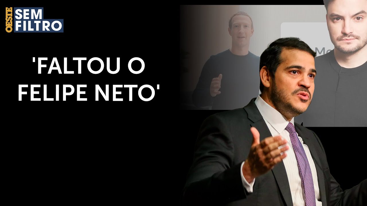 AGU de 'Bessias' convida entusiastas da censura para debater políticas da Meta