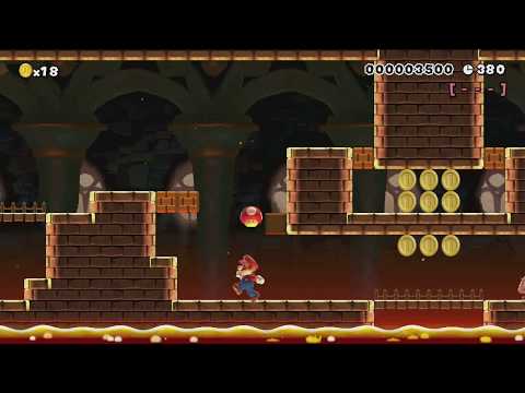 WORLD 1-4　～レンガだらけの クリボーとりで～ by シュン - Super Mario Maker - No Commentary 1bo