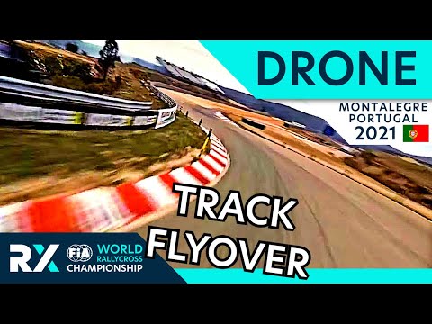 世界ラリークロス 第7戦ポルトガル（モンテリーガ）2021年 ドローンで見るコーストラック映像
