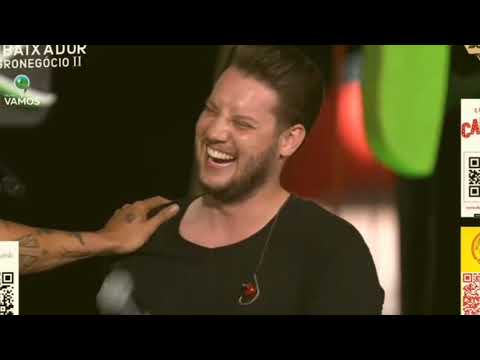 Gustavo Lima Áureo deni e ZÉ Felipe triste