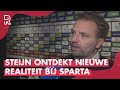 'MOEILIJK om hier DOORHEEN te voetballen' | Maurice Steijn beet zich met Sparta STUK op RKC