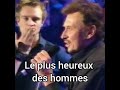 Hommage à Johnny : David Hallyday Le plus heureux des hommes 2023(montage photos/vidéos)