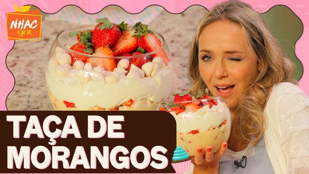 Watch Now Taça de morango: aprenda a fazer sobremesa pra família toda | Carole Crema | Que Seja Doce Taça de morango: aprenda a fazer sobremesa pra família toda | Carole Crema | Que Seja Doce