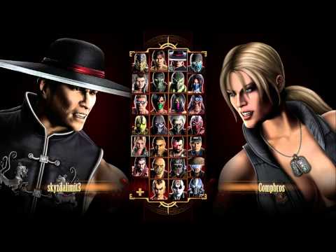 MK9 (360) Online Casuals *Rage Quit*: skyzdalimit3 (Scorp/Lao) vs. Compbros (Sonya) - 12/26/14