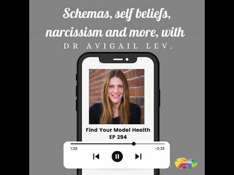 #294 Schemas, self belief, narcissism & more with Dr Avigail Lev