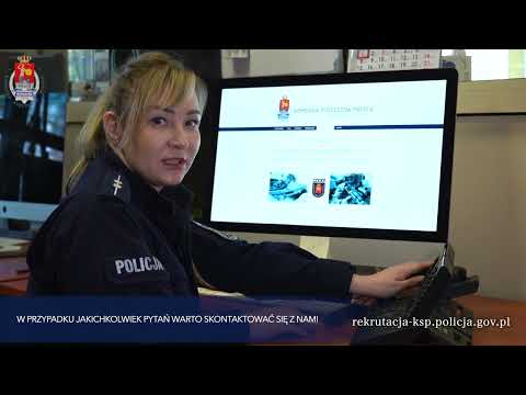 REKRUTACJA DO POLICJI - ZŁOŻENIE DOKUMENTÓW