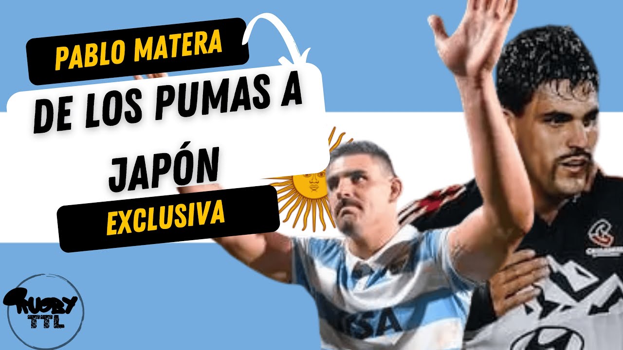 Entrevista Exclusiva con Pablo Matera. Rugby en Japón, Los Pumas y el Futuro del Rugby Mundial