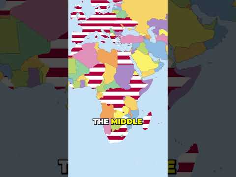 ALL Friends of the USA on 1 Map! #geography #usa #unitedstates