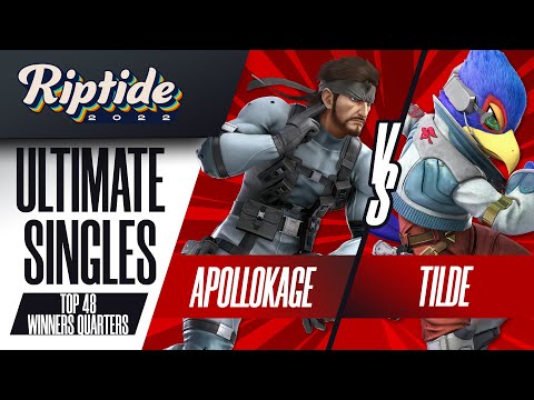 ApolloKage vs Tilde - Ultimate Singles Top 48: Winners Quarters - Riptide 2022 | Snake vs Falco