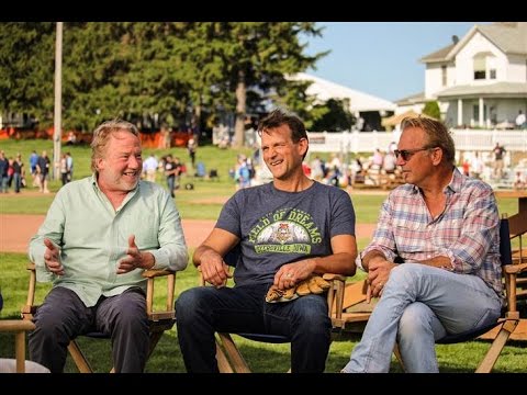 Kevin Costner ,Timothy Busfield, Dwier Brown at Field of Dreams 25th Anniversary