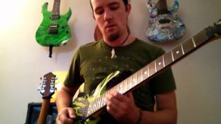 Genesis by Ghost played by some hunk with the sniffles! EVH 5150 iii 5153