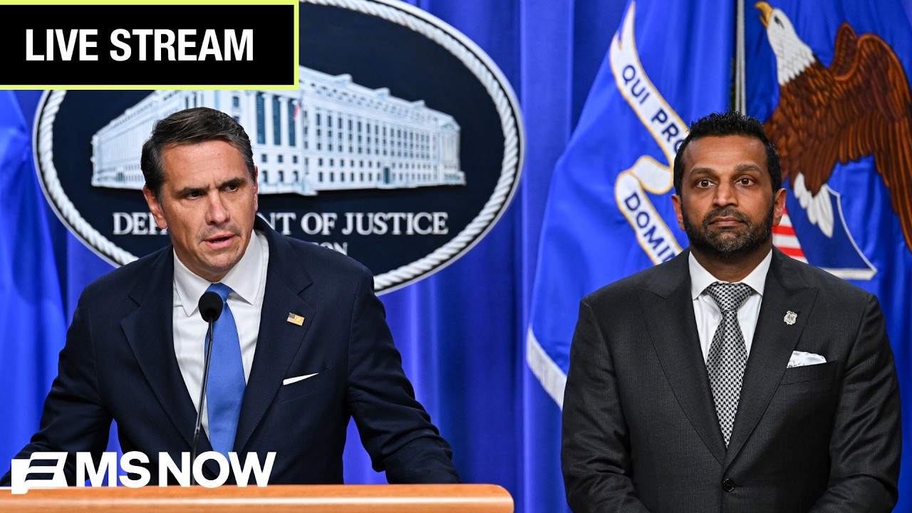 LIVE: Justice Department brief press after WHCD attacker court appearance