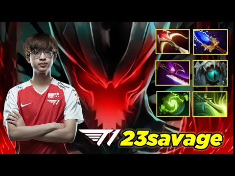 23savage - TERRORBLADE WITH SILVER EDGE | T1 vs BOOM Esports | - DOTA 2 PRO PLAYER GAMEPLAY