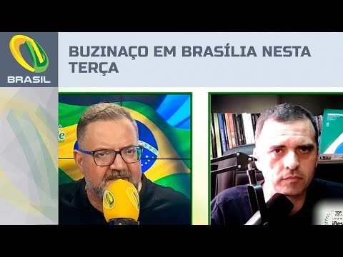 Patriots are organizing a car horn protest in Brasília this Tuesday at 5 PM.