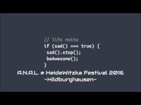 A.N.A.L. @HeideWitzka Festival 2016 -Hildburghausen-