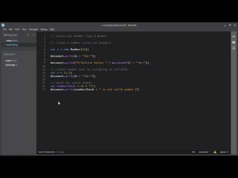 34 Number Data Type In Javascript