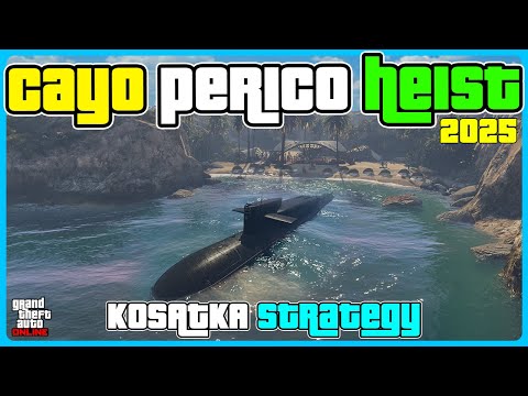 Cayo Perico Heist Kosatka Approach in GTA 5 Online 2025