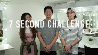 7 Second Challenge with Janina Vela and Nate Punzalan | DAVID SAMSON