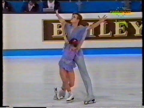 Elena Berezhnaya & Oleg Shliakhov LAT - 1994 European Figure Skating Championships Free Skate