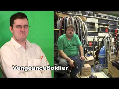 Angry Video Game Nerd Calls Vacuum Store (Soundboard Prank Call)